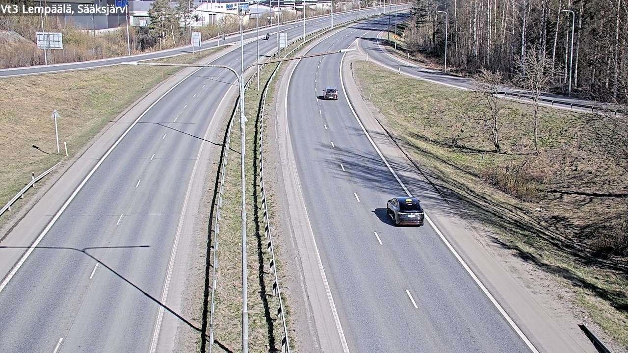 Kelikamerat Kuva Tie 3 Lempäälä, Sääksjärvi, Lempäälä, Pirkanmaa