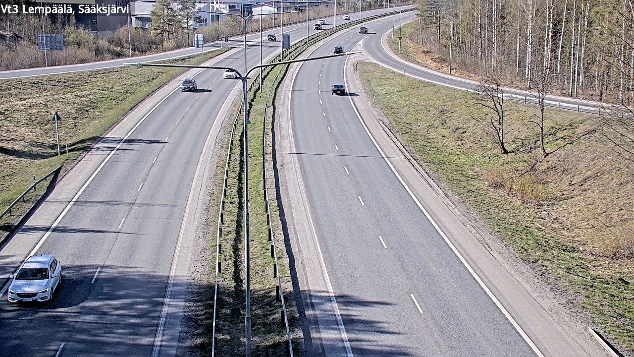 Kelikamerat Kuva Tie 3 Lempäälä, Sääksjärvi, Lempäälä, Pirkanmaa