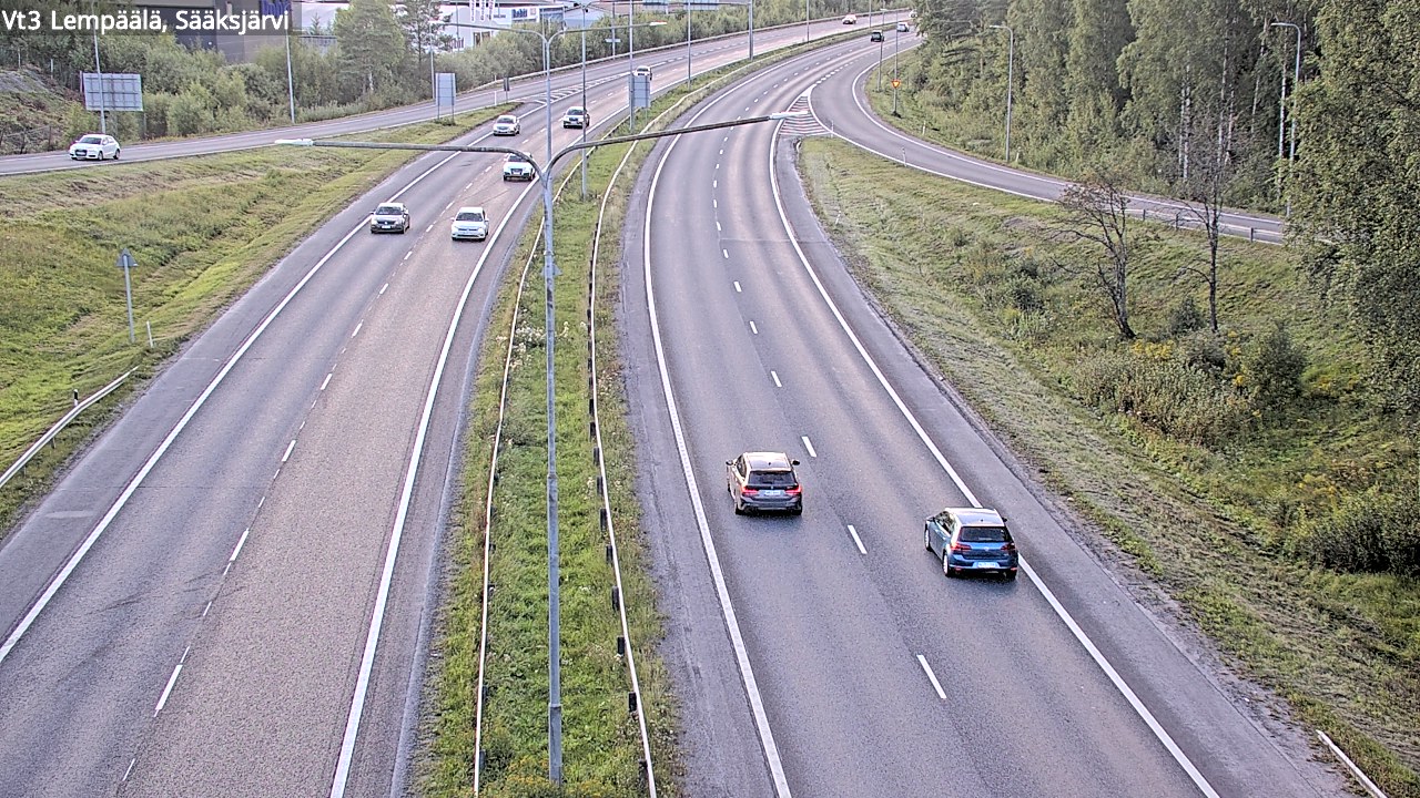 Kelikamerat Kuva Tie 3 Lempäälä, Sääksjärvi, Lempäälä, Pirkanmaa