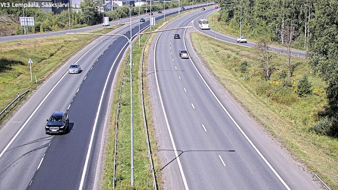 Kelikamerat Kuva Tie 3 Lempäälä, Sääksjärvi, Lempäälä, Pirkanmaa