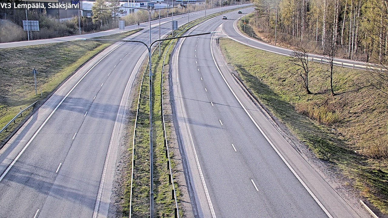 Kelikamerat Kuva Tie 3 Lempäälä, Sääksjärvi, Lempäälä, Pirkanmaa