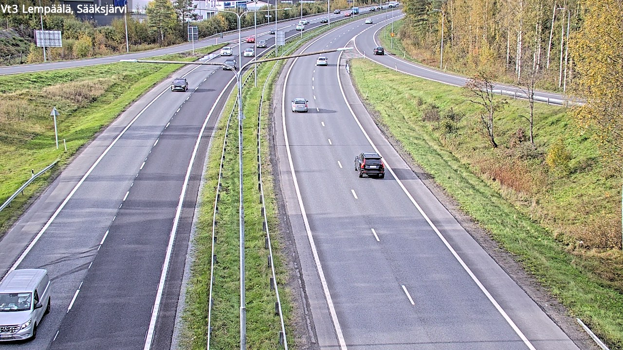 Kelikamerat Kuva Tie 3 Lempäälä, Sääksjärvi, Lempäälä, Pirkanmaa