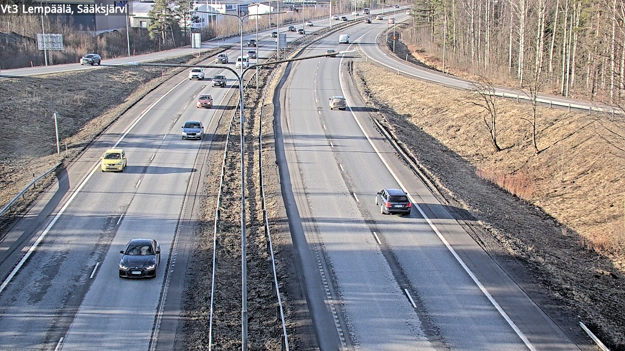 Weather Camera Image Väg 3 Lembois, Sääksjärvi, Lempäälä, Pirkanmaa