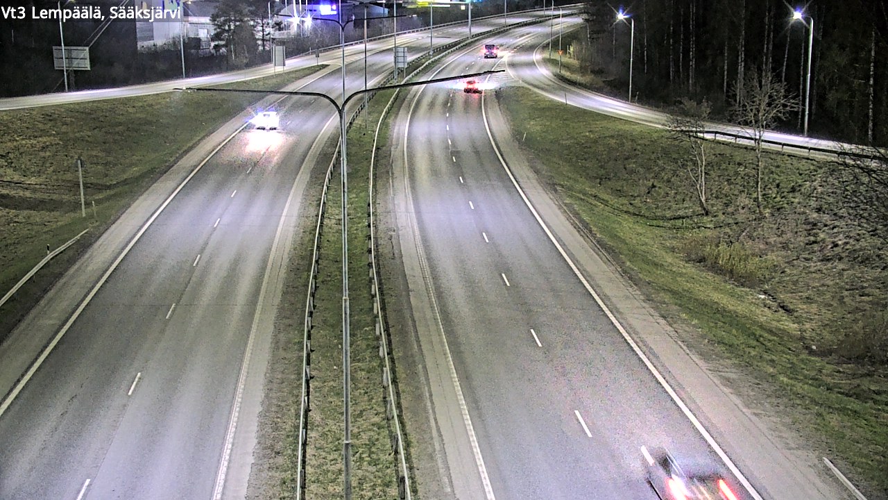 Weather Camera Image Road 3 Lempäälä, Sääksjärvi, Lempäälä, Pirkanmaa