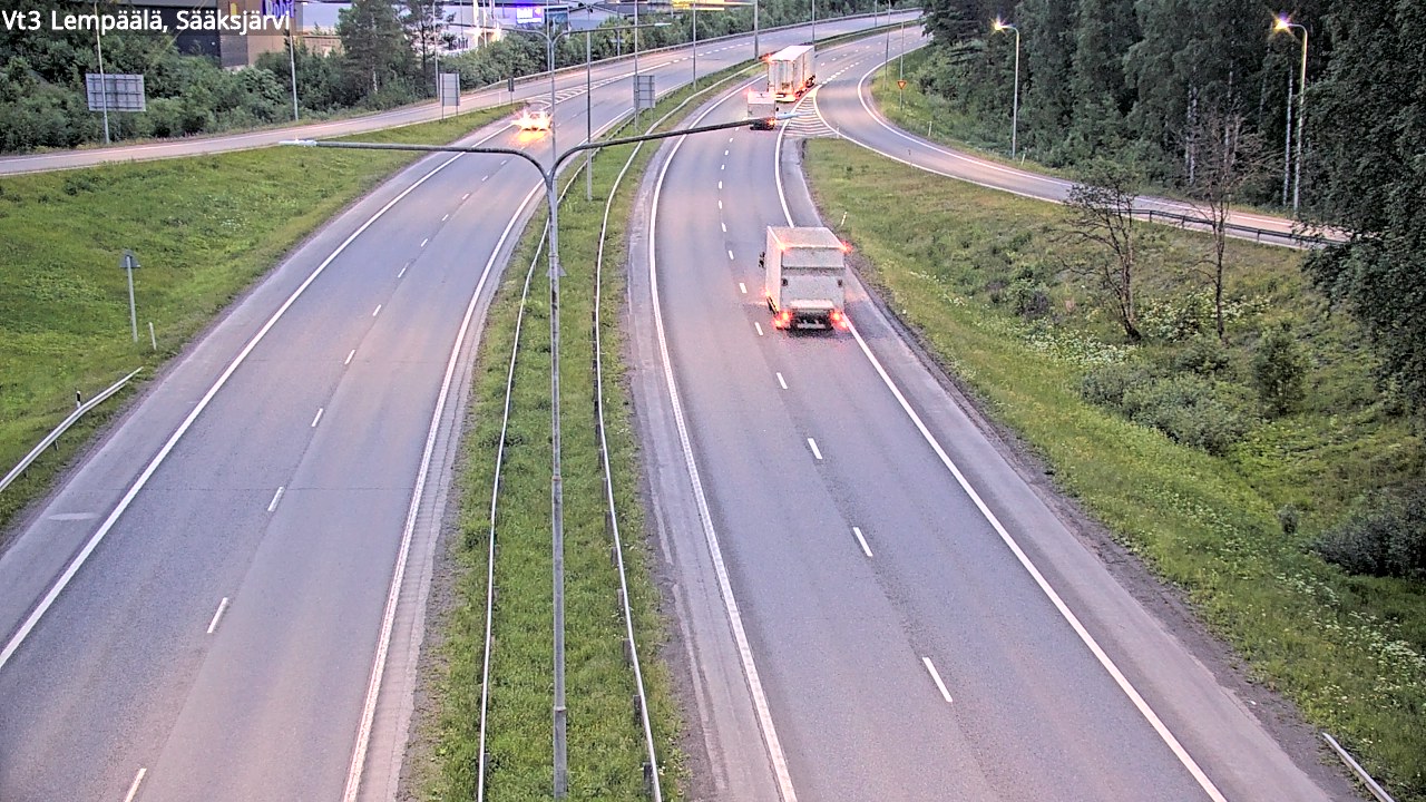 Kelikamerat Kuva Tie 3 Lempäälä, Sääksjärvi, Lempäälä, Pirkanmaa