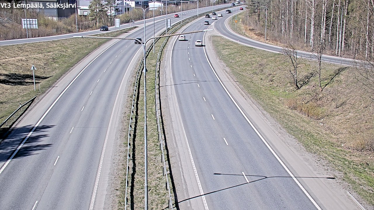 Kelikamerat Kuva Tie 3 Lempäälä, Sääksjärvi, Lempäälä, Pirkanmaa