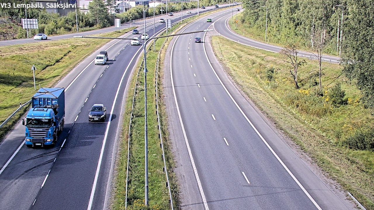 Kelikamerat Kuva Tie 3 Lempäälä, Sääksjärvi, Lempäälä, Pirkanmaa