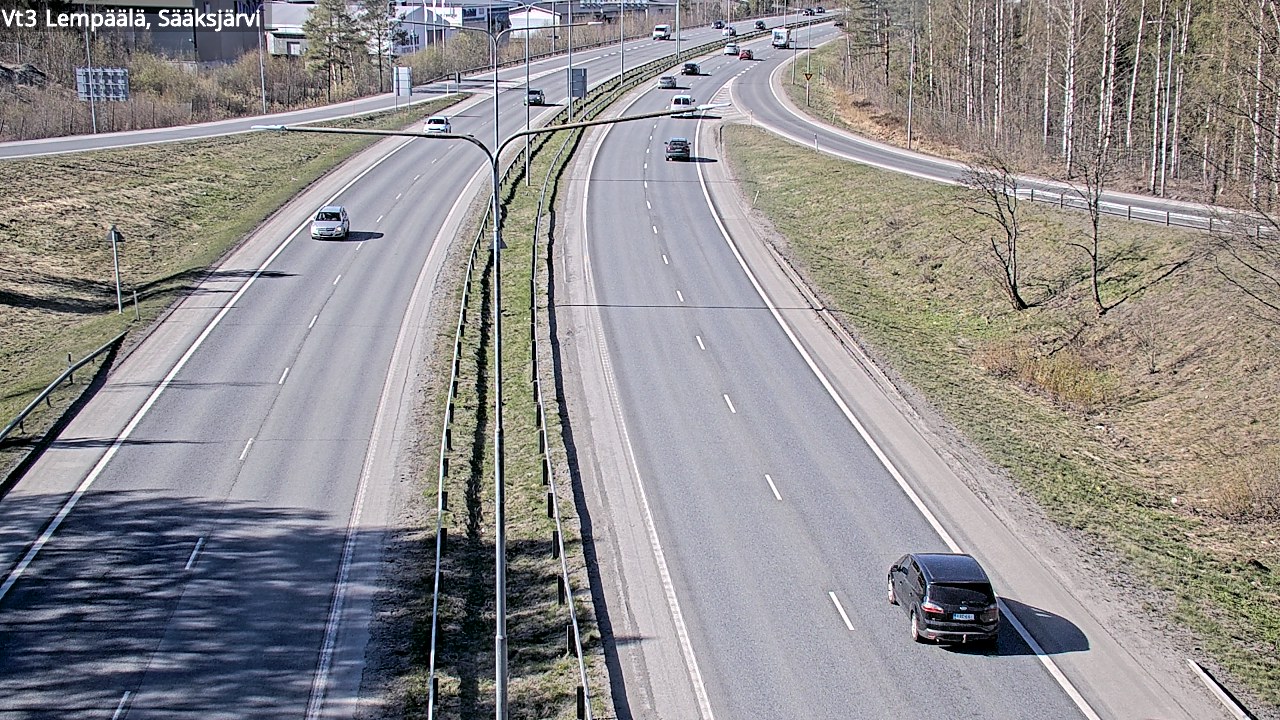 Kelikamerat Kuva Tie 3 Lempäälä, Sääksjärvi, Lempäälä, Pirkanmaa