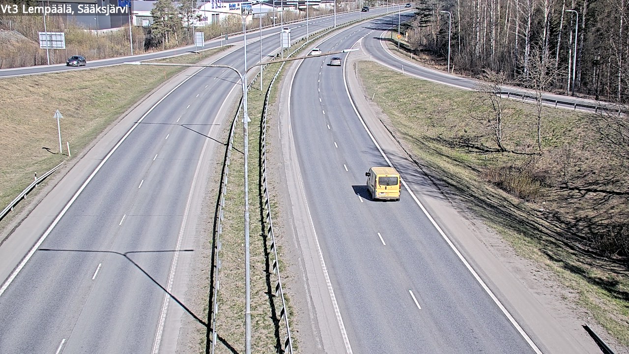 Kelikamerat Kuva Tie 3 Lempäälä, Sääksjärvi, Lempäälä, Pirkanmaa