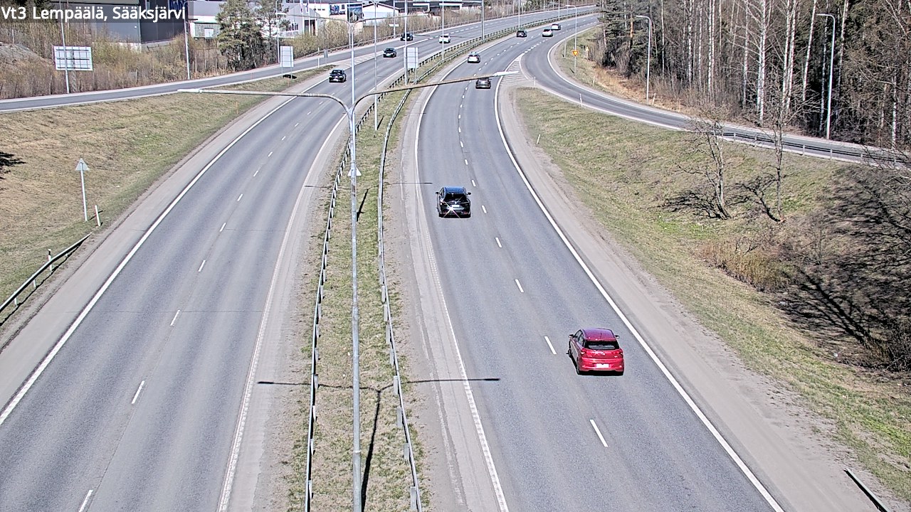 Kelikamerat Kuva Tie 3 Lempäälä, Sääksjärvi, Lempäälä, Pirkanmaa