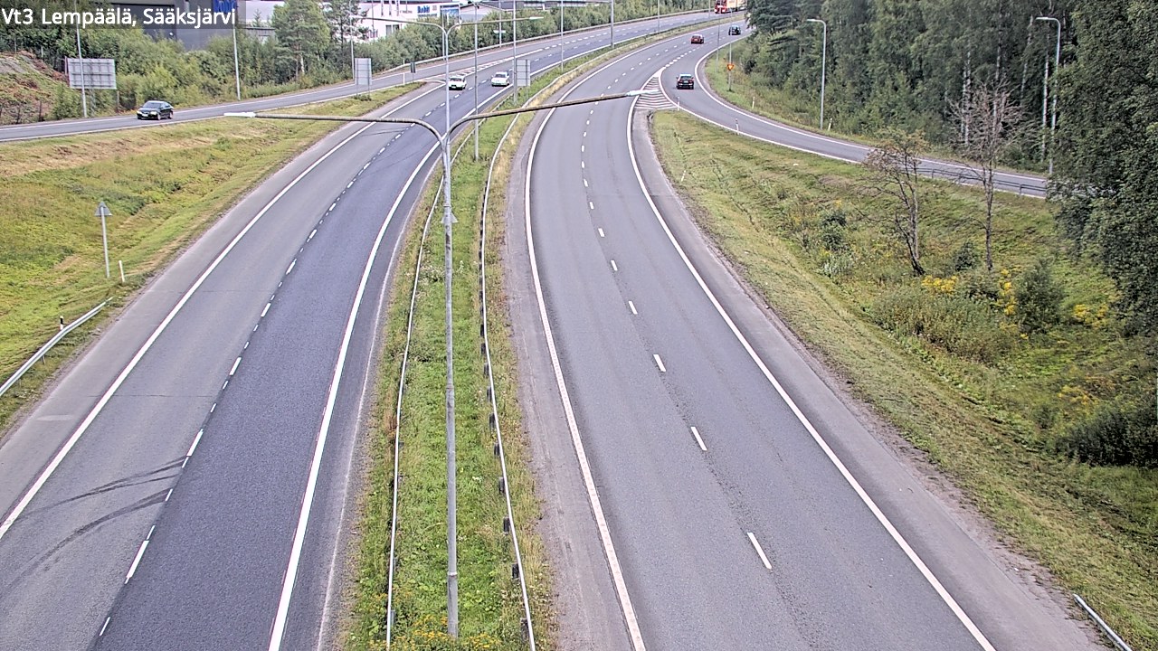 Kelikamerat Kuva Tie 3 Lempäälä, Sääksjärvi, Lempäälä, Pirkanmaa