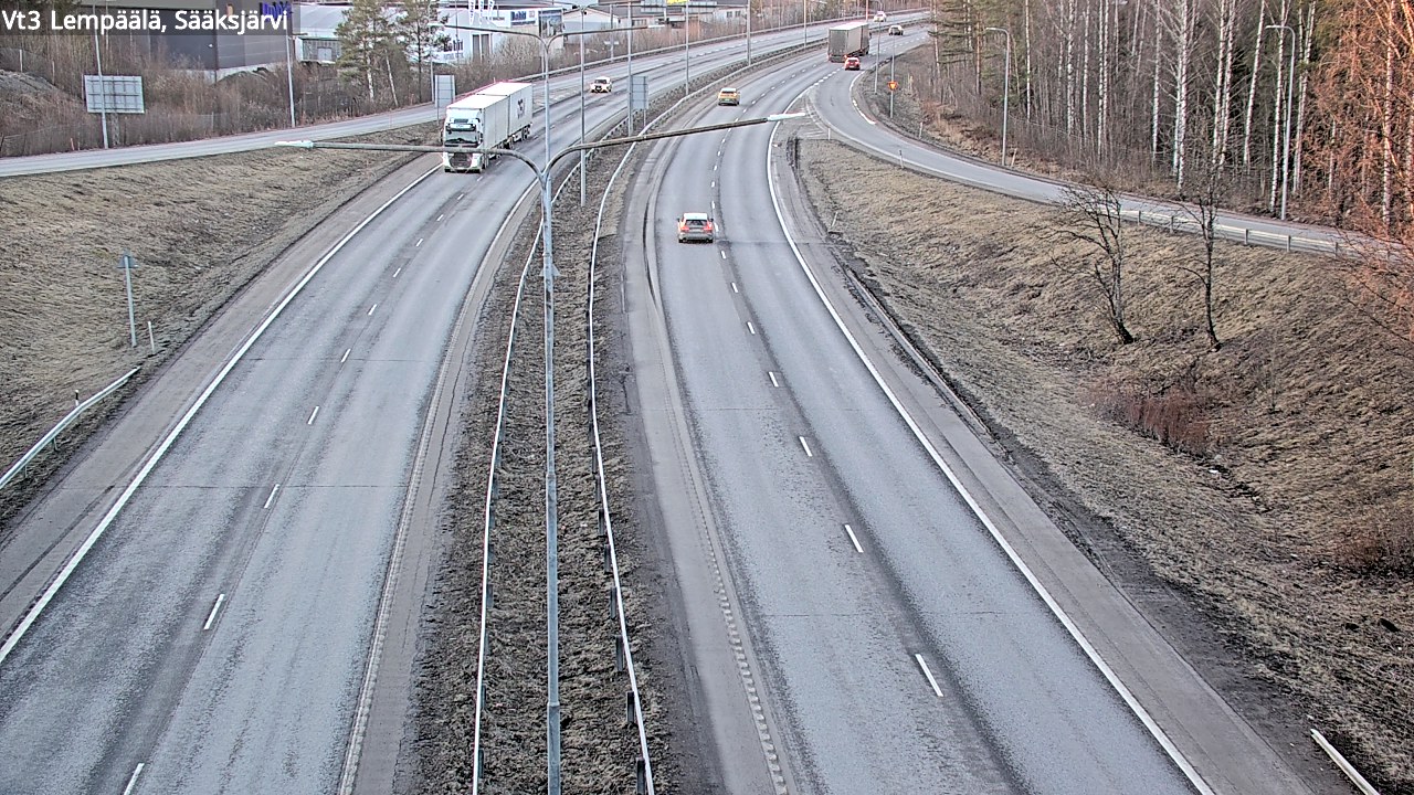 Weather Camera Image Väg 3 Lembois, Sääksjärvi, Lempäälä, Pirkanmaa