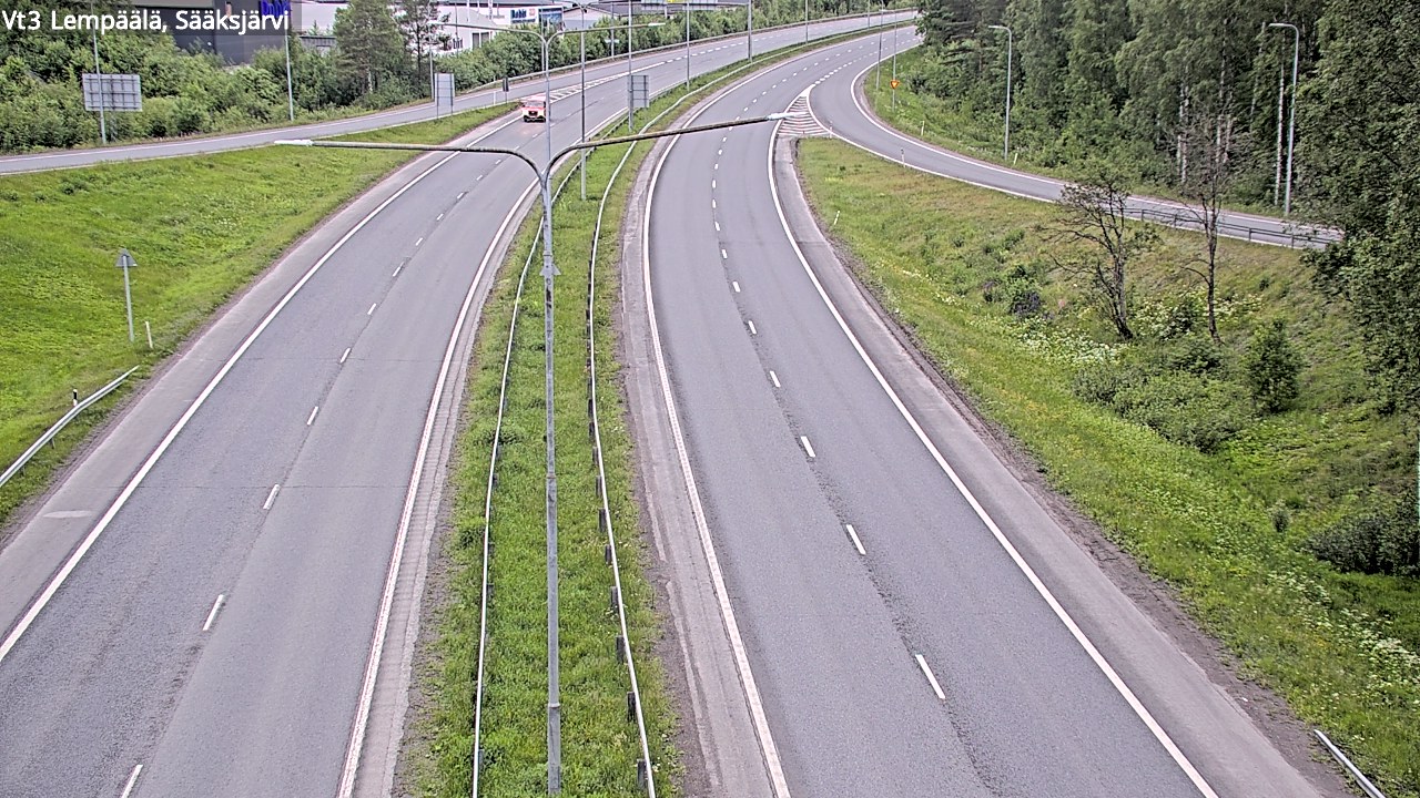 Kelikamerat Kuva Tie 3 Lempäälä, Sääksjärvi, Lempäälä, Pirkanmaa