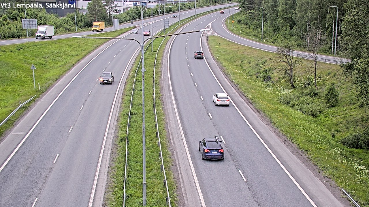 Kelikamerat Kuva Tie 3 Lempäälä, Sääksjärvi, Lempäälä, Pirkanmaa