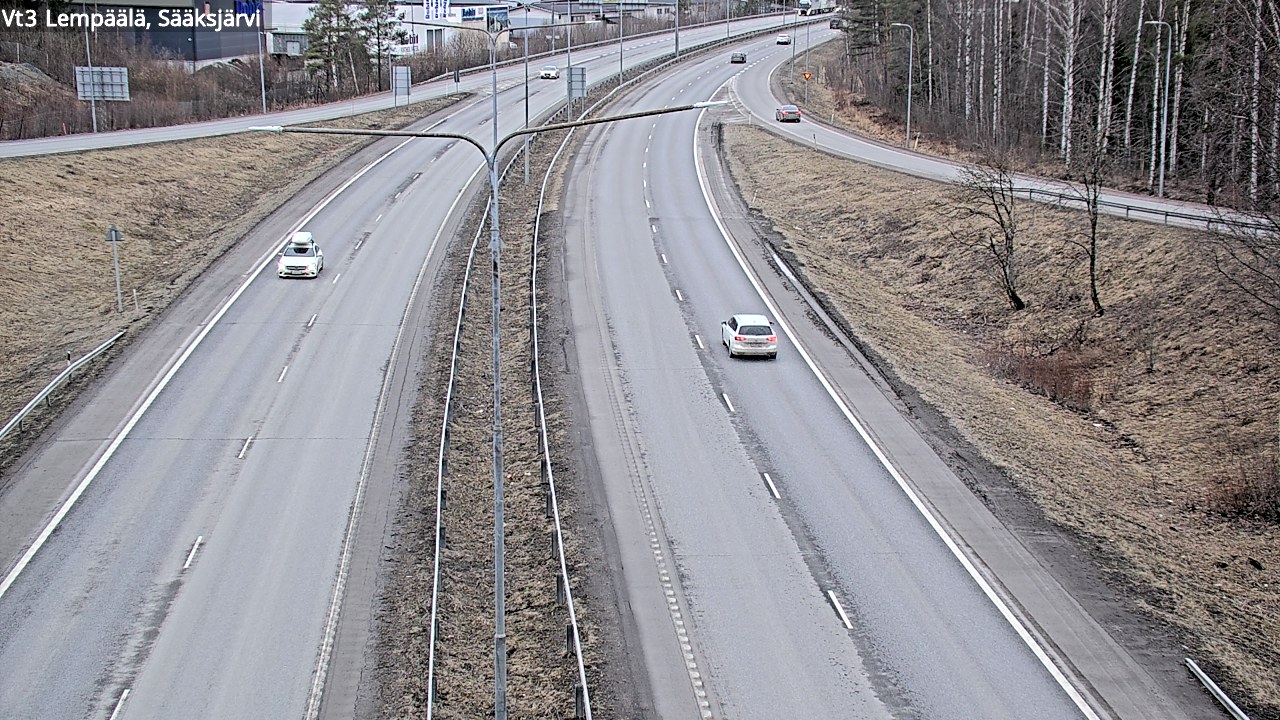 Kelikamerat Kuva Tie 3 Lempäälä, Sääksjärvi, Lempäälä, Pirkanmaa