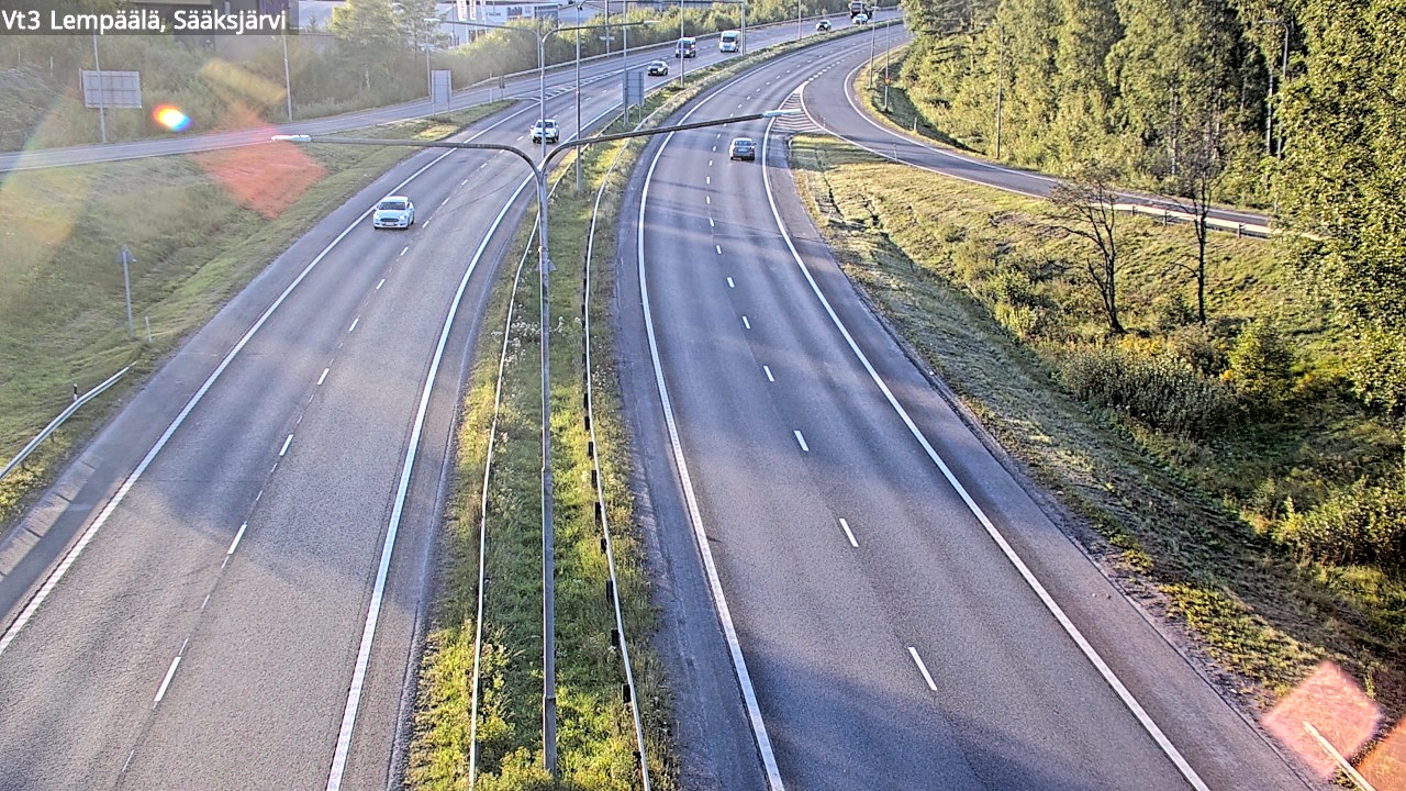 Kelikamerat Kuva Tie 3 Lempäälä, Sääksjärvi, Lempäälä, Pirkanmaa