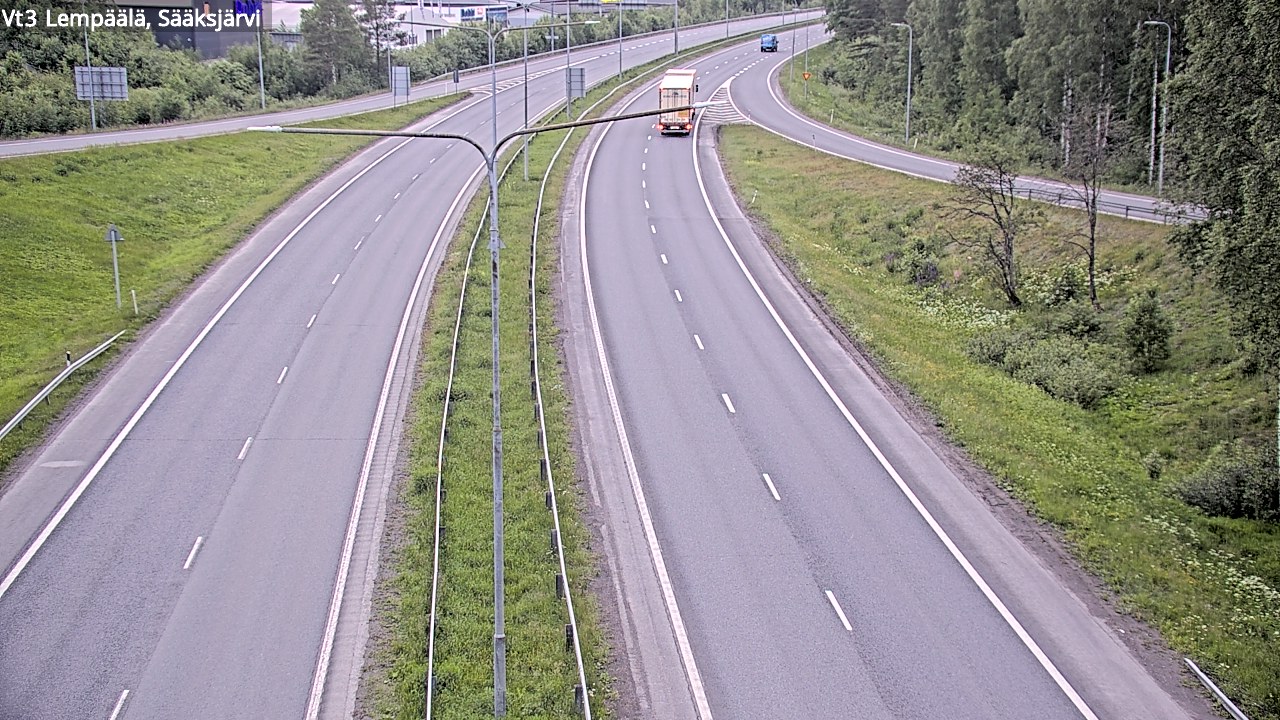 Kelikamerat Kuva Tie 3 Lempäälä, Sääksjärvi, Lempäälä, Pirkanmaa