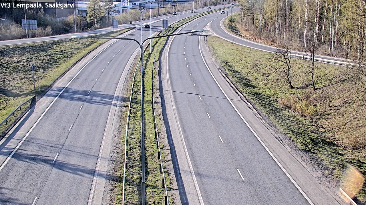 Kelikamerat Kuva Tie 3 Lempäälä, Sääksjärvi, Lempäälä, Pirkanmaa