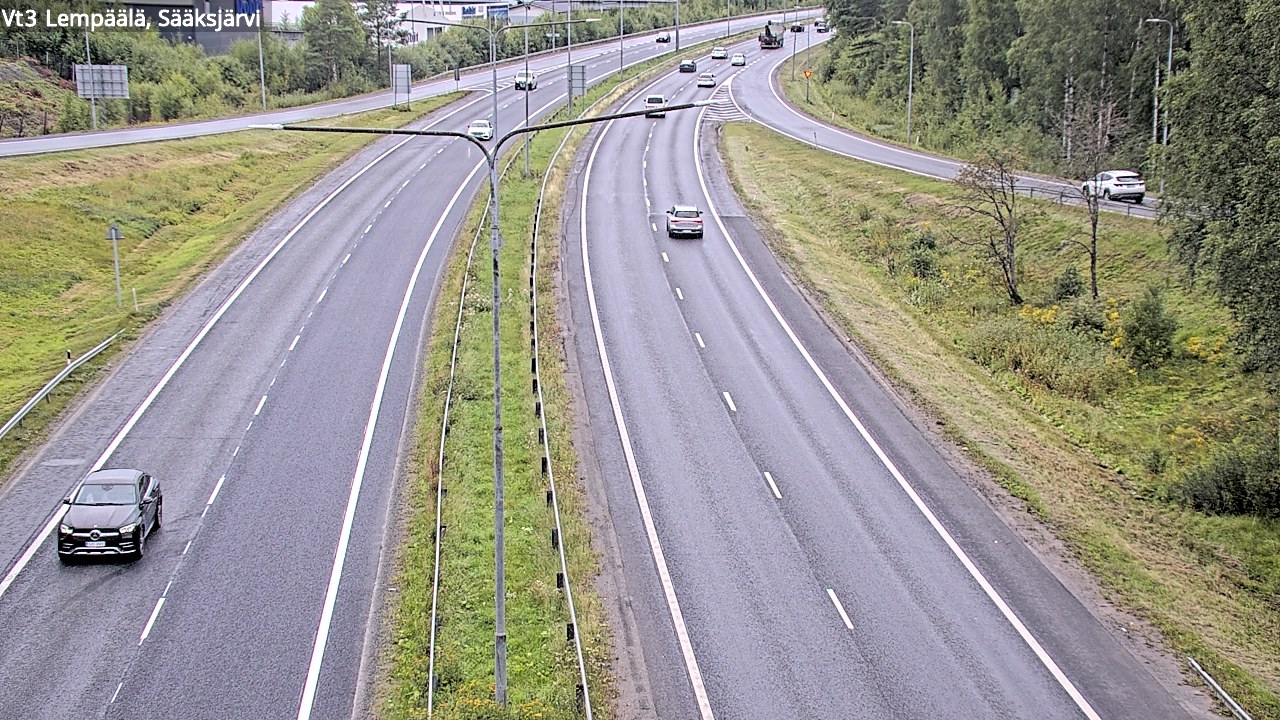 Weather Camera Image Road 3 Lempäälä, Sääksjärvi, Lempäälä, Pirkanmaa