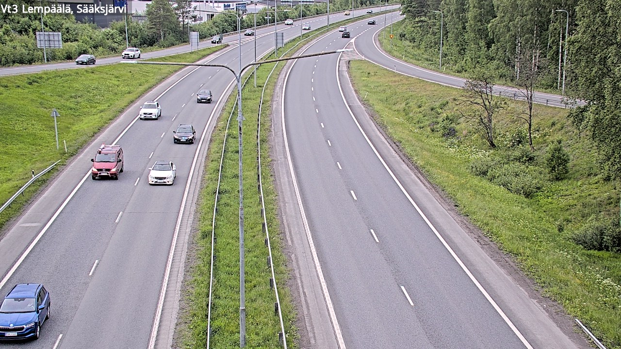 Kelikamerat Kuva Tie 3 Lempäälä, Sääksjärvi, Lempäälä, Pirkanmaa