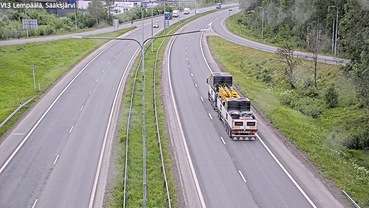 Kelikamerat Kuva Tie 3 Lempäälä, Sääksjärvi, Lempäälä, Pirkanmaa