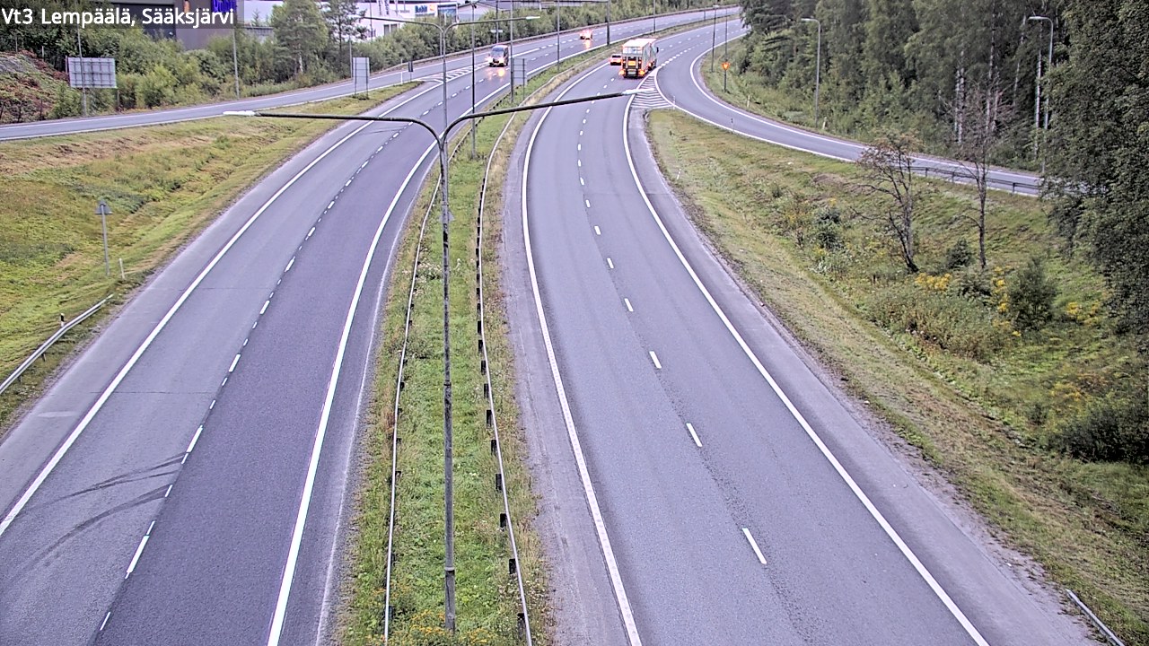 Weather Camera Image Road 3 Lempäälä, Sääksjärvi, Lempäälä, Pirkanmaa