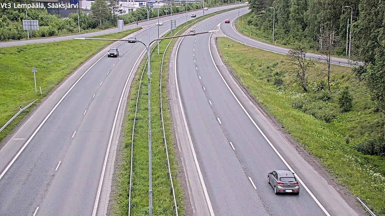 Kelikamerat Kuva Tie 3 Lempäälä, Sääksjärvi, Lempäälä, Pirkanmaa