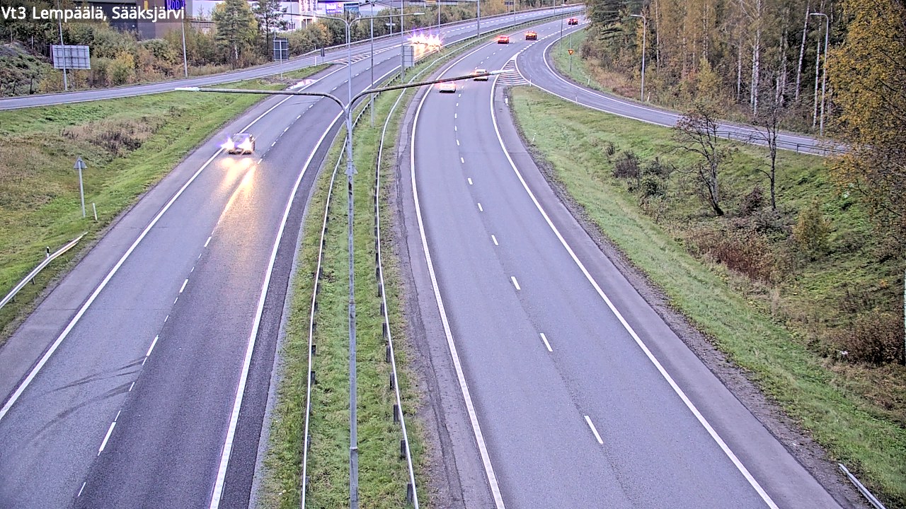 Kelikamerat Kuva Tie 3 Lempäälä, Sääksjärvi, Lempäälä, Pirkanmaa