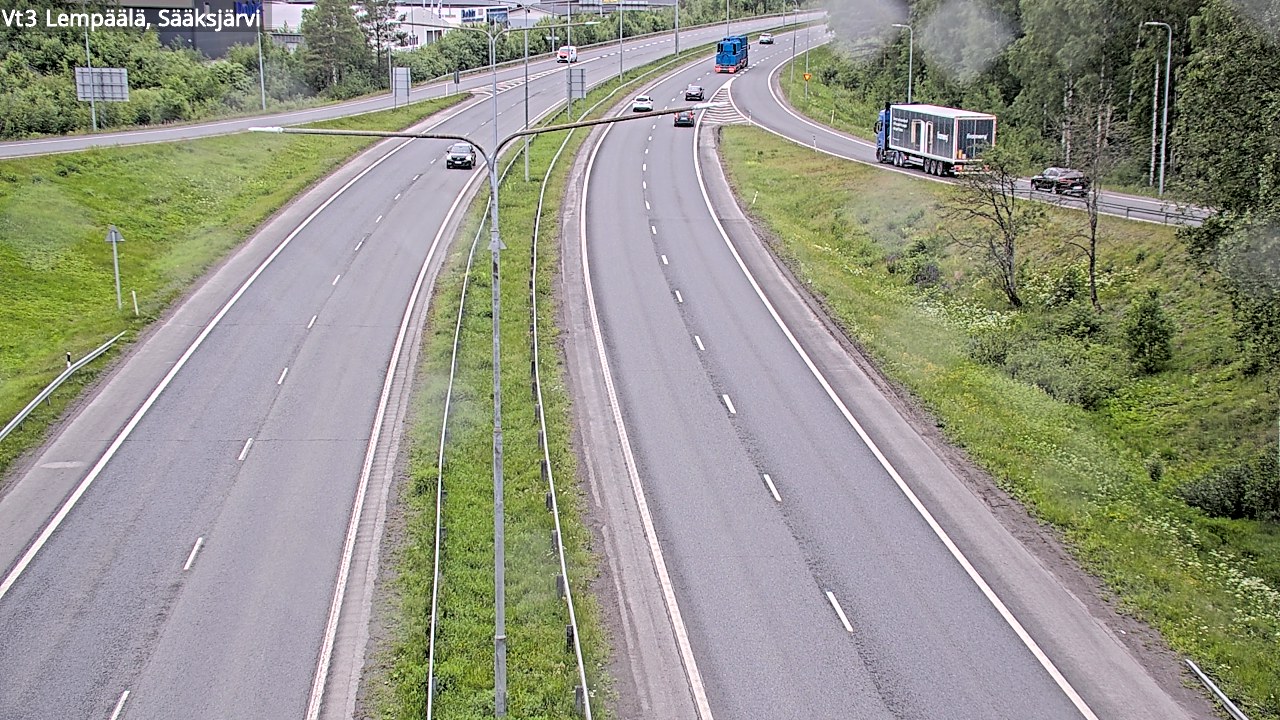 Kelikamerat Kuva Tie 3 Lempäälä, Sääksjärvi, Lempäälä, Pirkanmaa