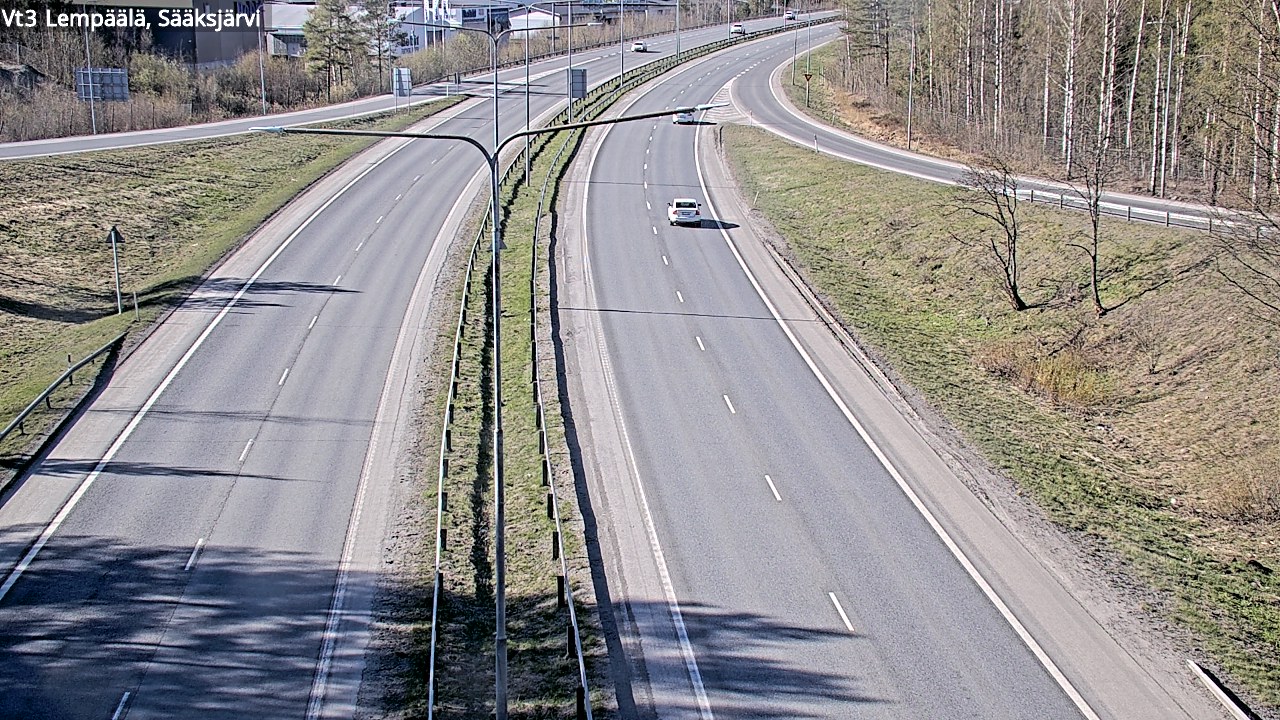 Kelikamerat Kuva Tie 3 Lempäälä, Sääksjärvi, Lempäälä, Pirkanmaa