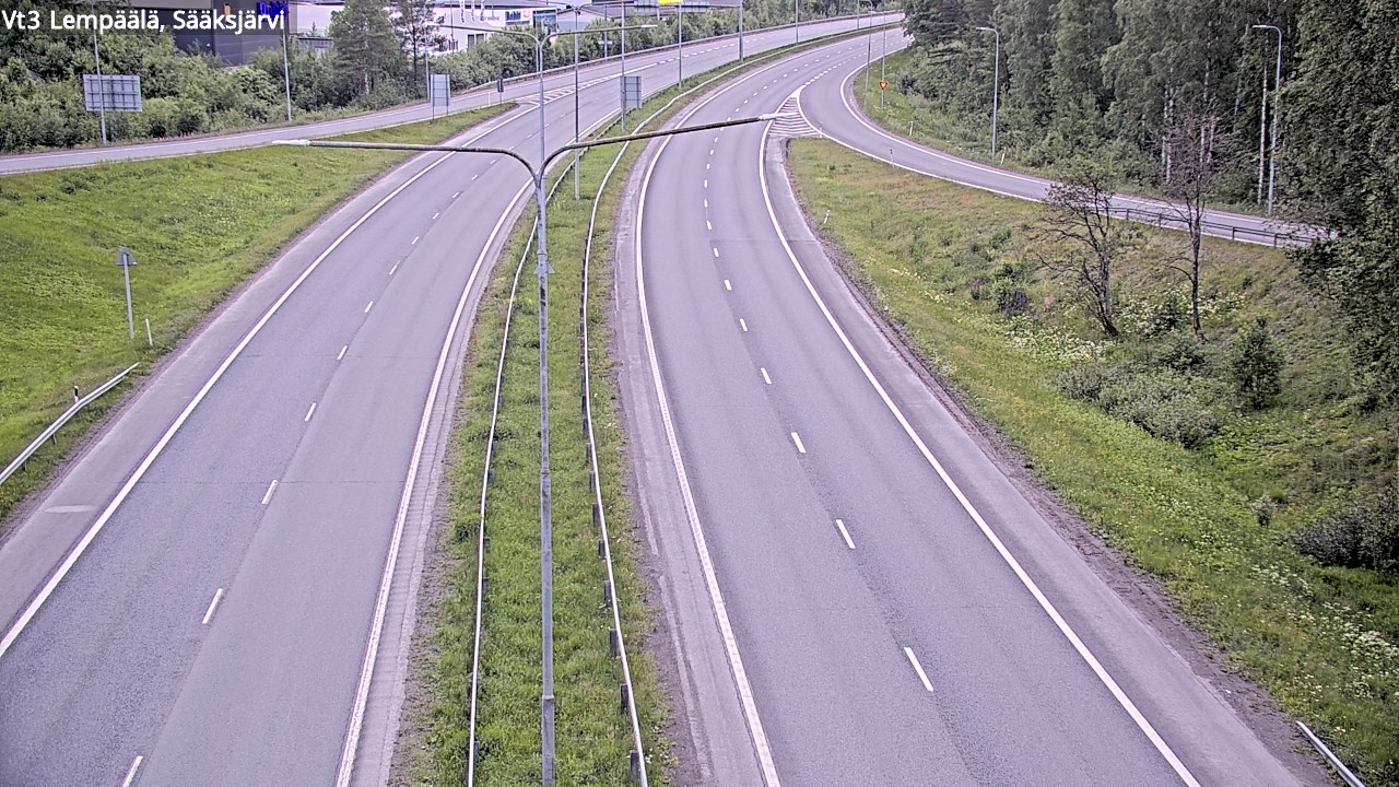 Kelikamerat Kuva Tie 3 Lempäälä, Sääksjärvi, Lempäälä, Pirkanmaa