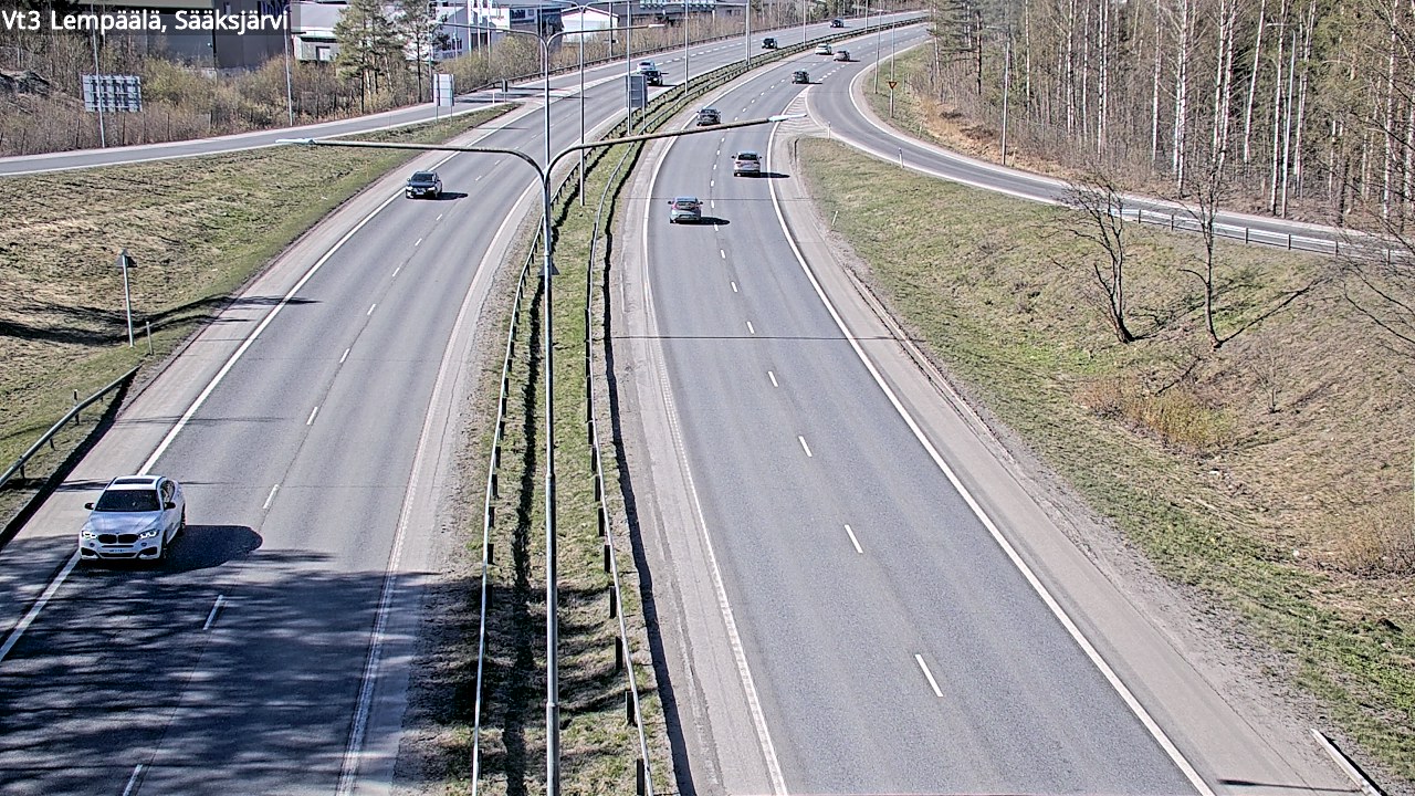 Kelikamerat Kuva Tie 3 Lempäälä, Sääksjärvi, Lempäälä, Pirkanmaa