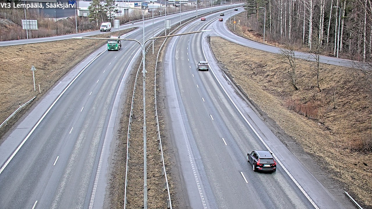 Kelikamerat Kuva Tie 3 Lempäälä, Sääksjärvi, Lempäälä, Pirkanmaa