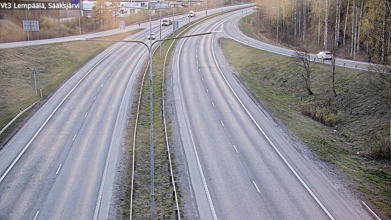 Kelikamerat Kuva Tie 3 Lempäälä, Sääksjärvi, Lempäälä, Pirkanmaa