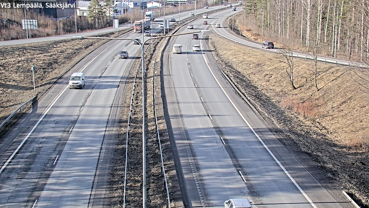 Weather Camera Image Väg 3 Lembois, Sääksjärvi, Lempäälä, Pirkanmaa