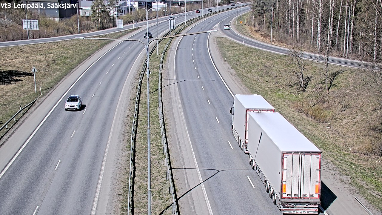 Kelikamerat Kuva Tie 3 Lempäälä, Sääksjärvi, Lempäälä, Pirkanmaa