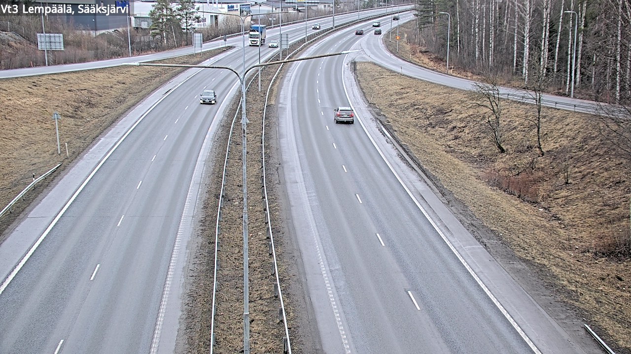 Kelikamerat Kuva Tie 3 Lempäälä, Sääksjärvi, Lempäälä, Pirkanmaa