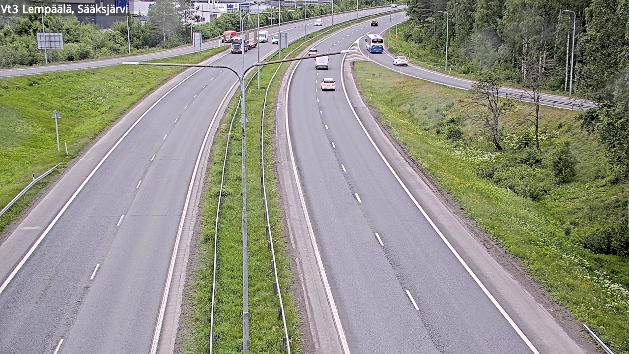 Kelikamerat Kuva Tie 3 Lempäälä, Sääksjärvi, Lempäälä, Pirkanmaa
