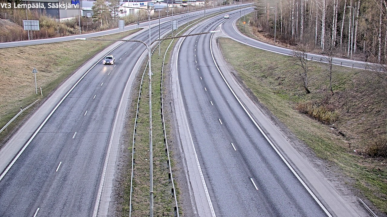 Kelikamerat Kuva Tie 3 Lempäälä, Sääksjärvi, Lempäälä, Pirkanmaa