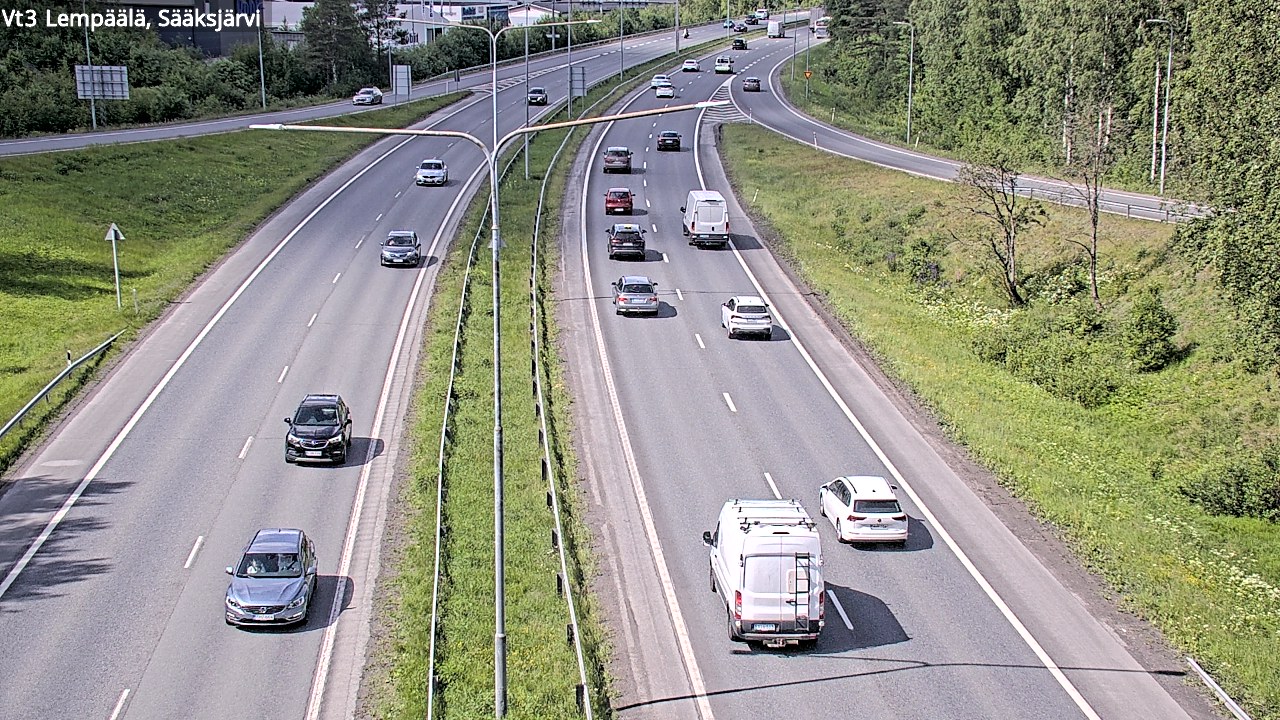 Kelikamerat Kuva Tie 3 Lempäälä, Sääksjärvi, Lempäälä, Pirkanmaa