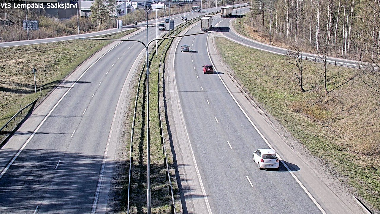 Kelikamerat Kuva Tie 3 Lempäälä, Sääksjärvi, Lempäälä, Pirkanmaa