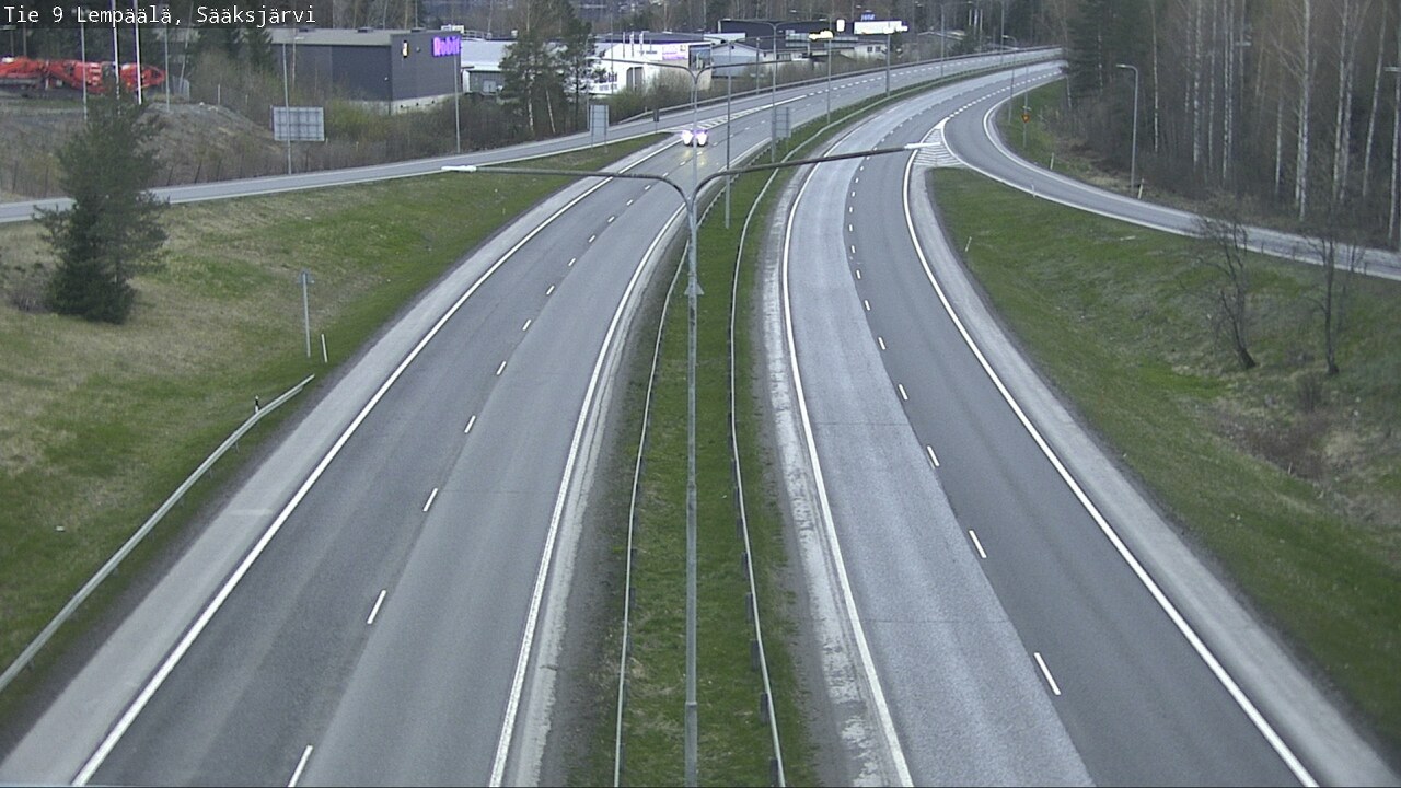 Weather Camera Image Road 3 Lempäälä, Sääksjärvi, Lempäälä, Pirkanmaa