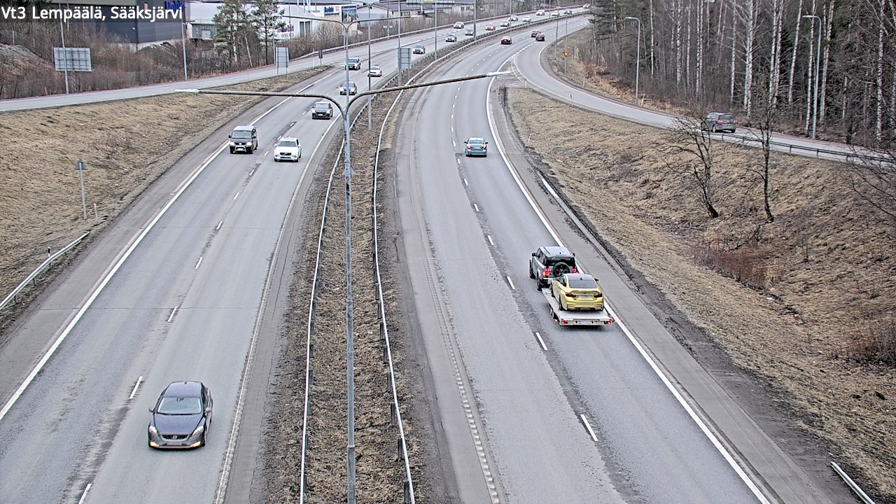 Kelikamerat Kuva Tie 3 Lempäälä, Sääksjärvi, Lempäälä, Pirkanmaa