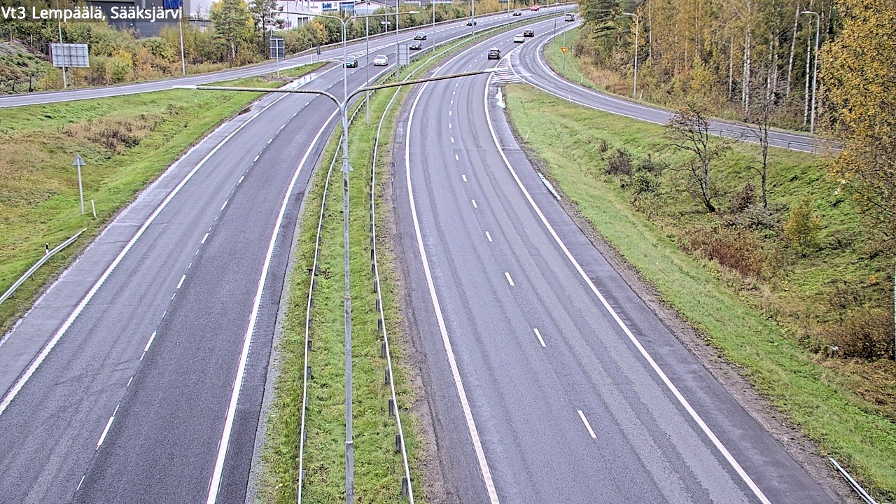 Kelikamerat Kuva Tie 3 Lempäälä, Sääksjärvi, Lempäälä, Pirkanmaa