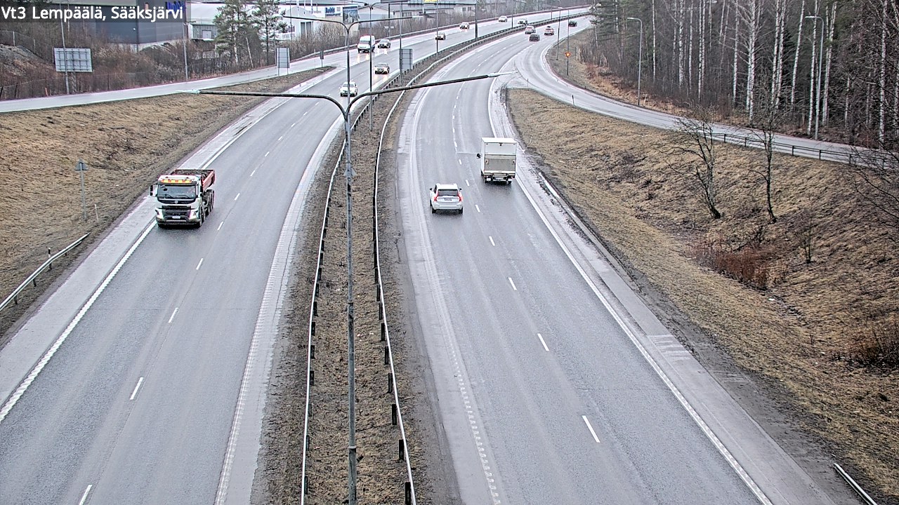 Kelikamerat Kuva Tie 3 Lempäälä, Sääksjärvi, Lempäälä, Pirkanmaa