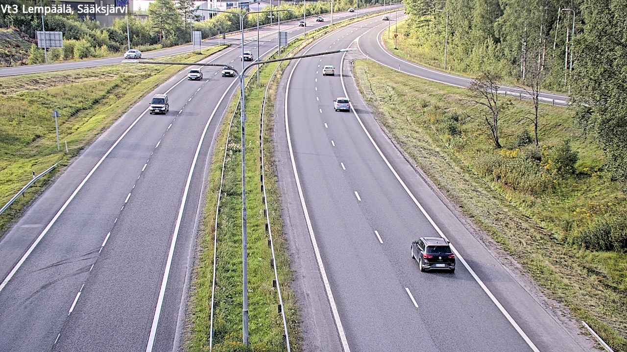 Kelikamerat Kuva Tie 3 Lempäälä, Sääksjärvi, Lempäälä, Pirkanmaa