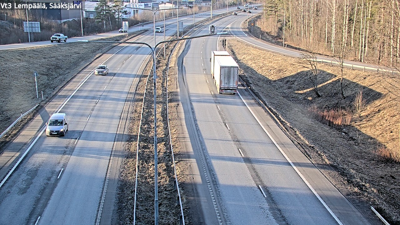 Weather Camera Image Road 3 Lempäälä, Sääksjärvi, Lempäälä, Pirkanmaa