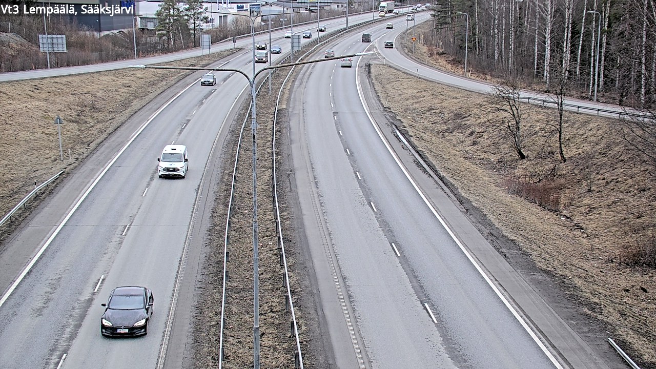 Kelikamerat Kuva Tie 3 Lempäälä, Sääksjärvi, Lempäälä, Pirkanmaa