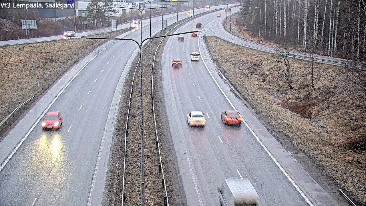 Kelikamerat Kuva Tie 3 Lempäälä, Sääksjärvi, Lempäälä, Pirkanmaa