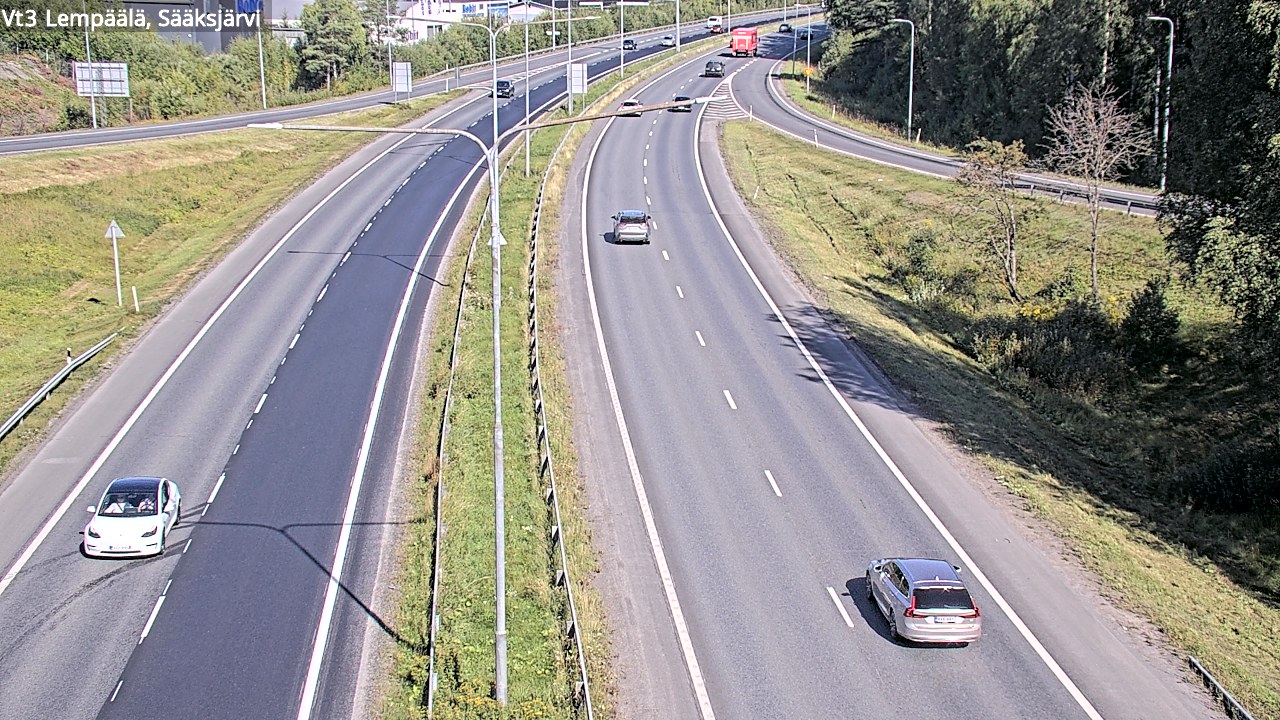 Kelikamerat Kuva Tie 3 Lempäälä, Sääksjärvi, Lempäälä, Pirkanmaa